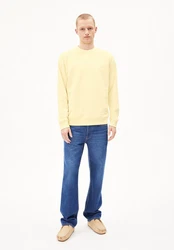 Armedangels Sweatshirt BAARO COMFORT Regular Fit Gelb