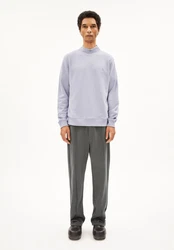 Armedangels Sweatshirt BAARO COMFORT Regular Fit Grau/Hellblau/Blau/Fliederfarben