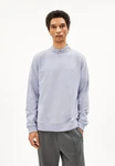 Armedangels Sweatshirt BAARO COMFORT Regular Fit Grau/Hellblau/Blau/Fliederfarben