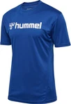 hummel T-Shirt Hmllogo Jersey Blau/Dunkelblau