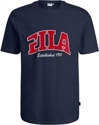 Fila T-Shirt Lanaken Regular Graphic Tee Dunkelblau/Rot/Blau/Gelb