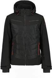 Icepeak Langarmshirt und Outdoorjacke FREMONT SCHWARZ