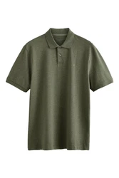 Next Poloshirt Dunkelgrün/Grün