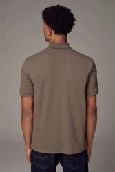 Next Poloshirt Grau/Braun/Khaki/Beige