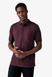 Next Poloshirt Dunkelrot/Lila/Bordeaux