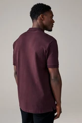 Next Poloshirt Dunkelrot/Lila/Bordeaux