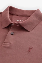 Next Poloshirt Braun/Dunkelrot/Rot/Lila/Bordeaux