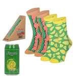 Apollo Socken FAST FOOD Orange/Gelb