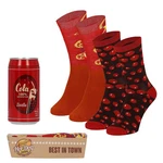 Apollo Socken FAST FOOD Rot/Dunkelrot Apollo Socken FAST FOOD Rot/Dunkelrot