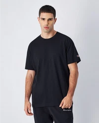 Champion T-Shirt 2Pack Crew-Neck Authentic Athletic Apparel (2-tlg.) Schwarz/Grau