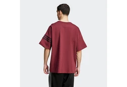 ADIDAS ORIGINALS T-Shirt 'NEUCLASSICS' Dunkelrot/Rot/Bordeaux/Lila