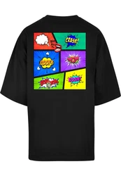 Merchcode T-Shirt Book Comic Huge Tee Schwarz