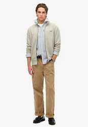 Superdry Sweatjacke Essential Logo Track Top Grau/Beige/Hellgrau/Khaki