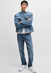 HUGO Regular-fit-Jeans Jonah Regular Fit Blau