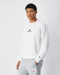 Champion Sweatshirt Weiß/Rot