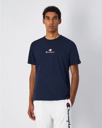 Champion T-Shirt Dunkelblau/Rot/Weiß/Blau
