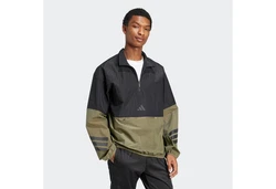 adidas Sportswear Sweatshirt FI WV HZ Dunkelgrün/Schwarz/Khaki