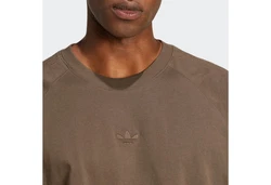 adidas Originals T-Shirt P ESS TEE Khaki/Dunkelgrün/Braun/Dunkelbraun