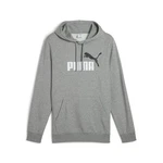 PUMA Kapuzensweatshirt ESS 2 COLOR NO. 1 LOGO HOODIE TR Silber/Dunkelgrau/Grau/Hellgrau