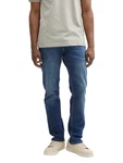 TOM TAILOR Denim Straight-Jeans 5-Pocket Design Blau/Lila/Hellblau