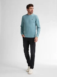 Petrol Industries Sweatshirt mit Logo Blau/Grün/Hellblau/Türkis