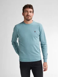 Petrol Industries Sweatshirt mit Logo Blau/Grün/Hellblau/Türkis