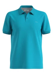 s.Oliver Poloshirt Türkis/Blau