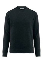 Hessnatur Strickpullover Bio-Baumwolle Schwarz/Dunkelblau/Dunkelgrau/Dunkelgrün