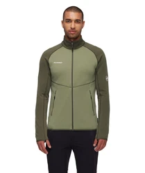 Mammut Fleecejacke Aconcagua ML Jacket Herren Dunkelgrün/Dunkelrot/Grün/Khaki
