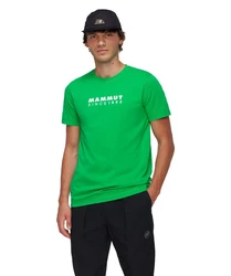 Mammut Core T-Shirt Logo Neonfarben/Grün