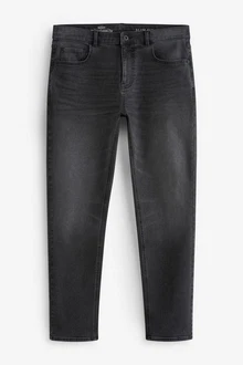 Next Slim Fit Essential Jeans Dunkelgrau/Grau/Hellgrau/Schwarz