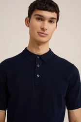 WE Fashion Poloshirt Dunkelblau/Blau
