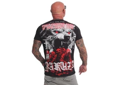 YAKUZA T-Shirt Bark Rot/Rosa/Lila/Dunkelrot