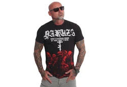 YAKUZA T-Shirt Bark Rot/Rosa/Lila/Dunkelrot