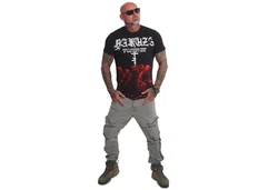 YAKUZA T-Shirt Bark Rot/Rosa/Lila/Dunkelrot