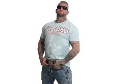 YAKUZA T-Shirt Bark Weiß/Grau/Rot/Dunkelrot/Blau/Hellblau