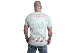 YAKUZA T-Shirt Bark Weiß/Grau/Rot/Dunkelrot/Blau/Hellblau