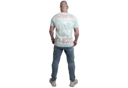 YAKUZA T-Shirt Bark Weiß/Grau/Rot/Dunkelrot/Blau/Hellblau