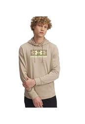 Under Armour Hoodie RIVAL Khaki/Beige/Gold/Gelb