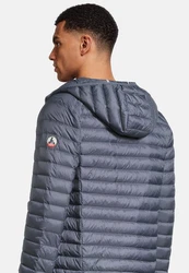 JOTT Daunenjacke NICO mit Kapuze Dunkelblau/Hellblau/Blau/Grau