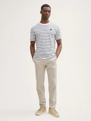 TOM TAILOR Denim Chinohose Regular Fit Khaki/Beige