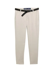 TOM TAILOR Denim Chinohose Regular Fit Khaki/Beige