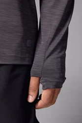 Next Langarmshirt mit Mesh Dunkelblau/Grau/Dunkelgrau/Blau