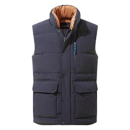 Steppjacke - Burren Vest - warme Herren Steppweste, navy