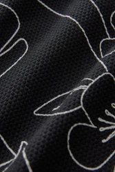 Next Kurzarmhemd Jersey-Hemd Schwarz/Blau/Lila/Orange