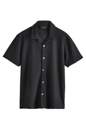 Kurzarmhemd Jersey-Hemd (1-tlg)