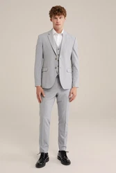 WE Fashion Jackenblazer Grau