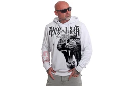YAKUZA Hoodie Wildcat Weiß