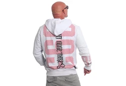 YAKUZA Hoodie Wildcat Weiß