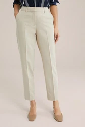 WE Fashion Anzughose Khaki/Beige/Braun